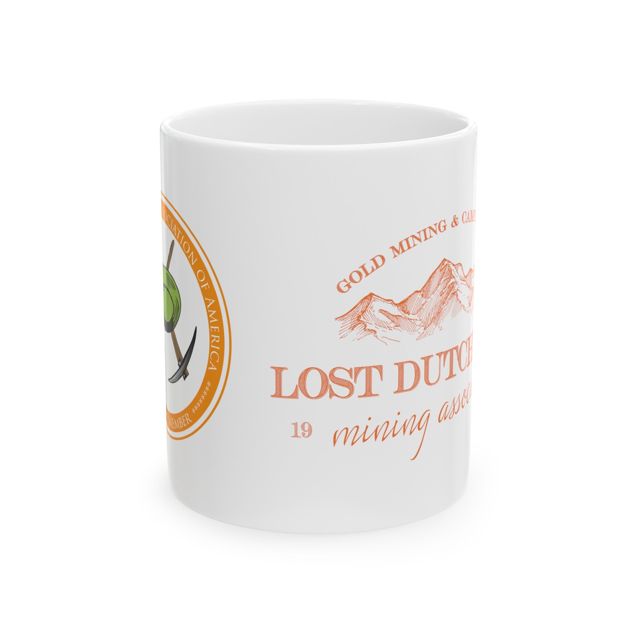 Gold Life and LDMA Ceramic Mug 11oz