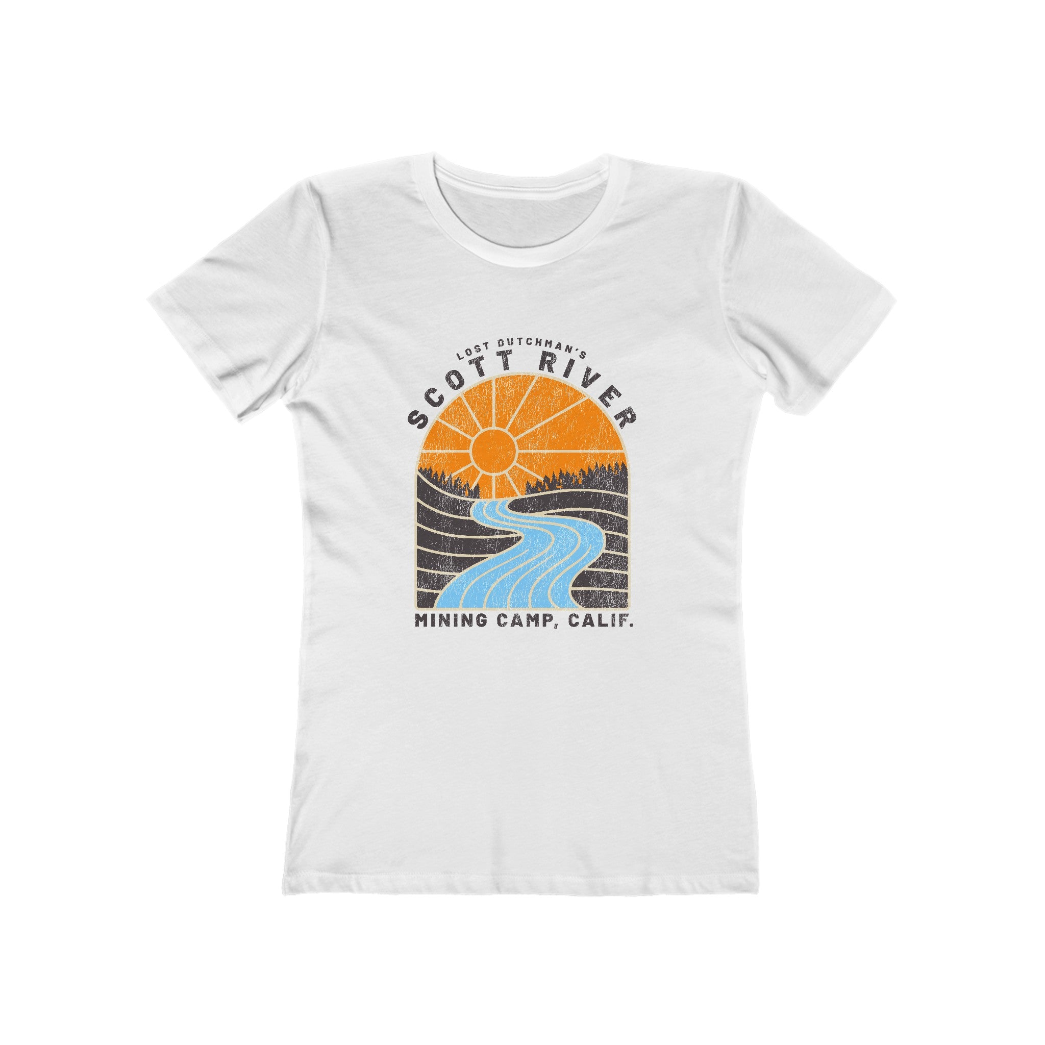 LDMA Scott River CA - Women's The Boyfriend Tee