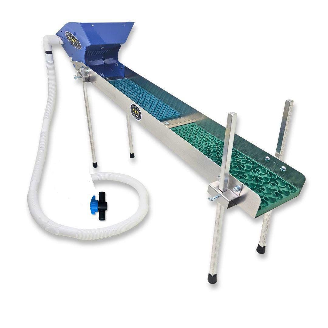 6X42 Highbanker Sluice Box with Double Dream Mat | Gold Mining Equipment