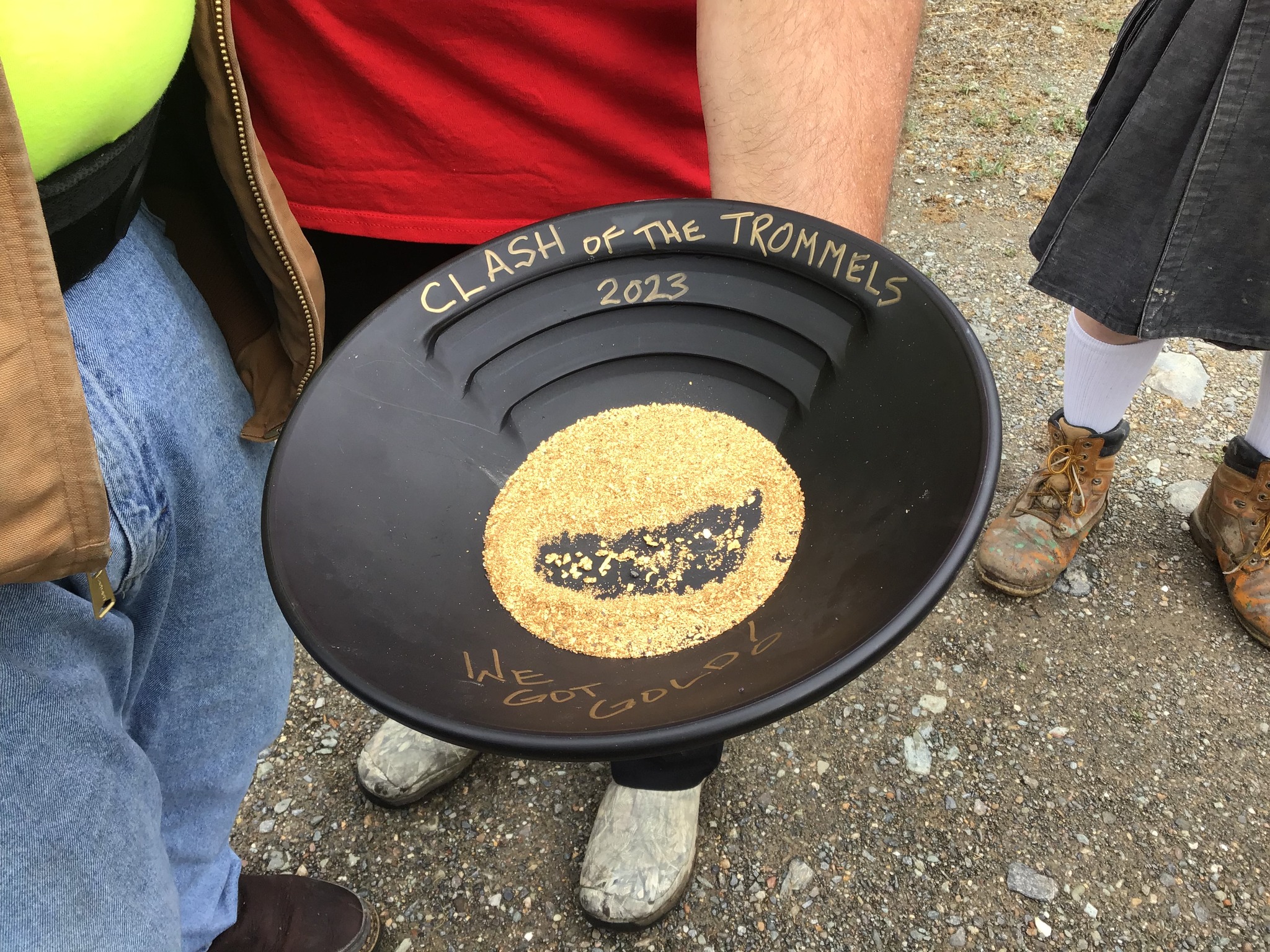 Clash of the Trommels — we got gold!