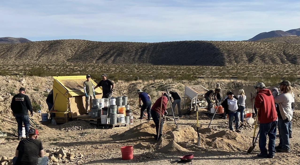 Camp dig — material processing