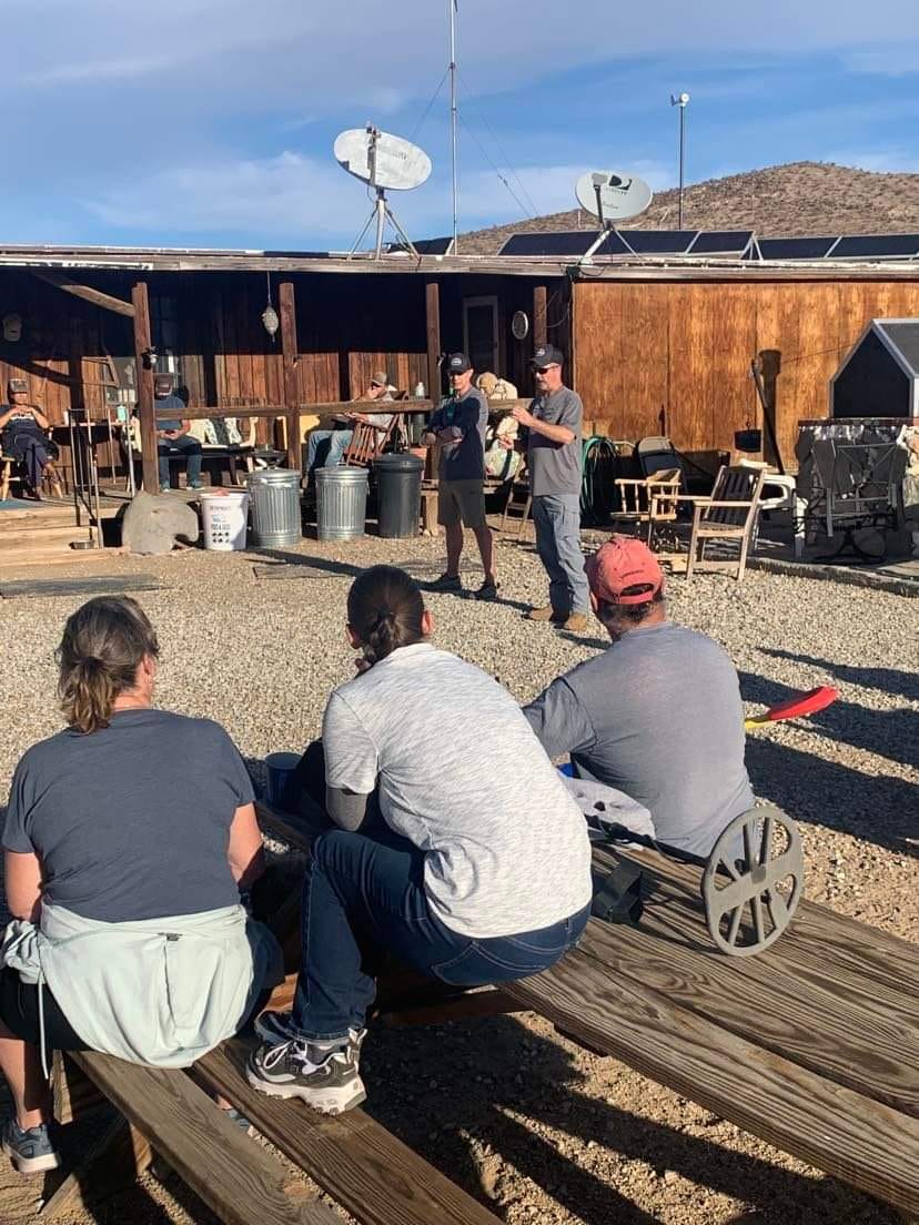 Clubhouse gathering