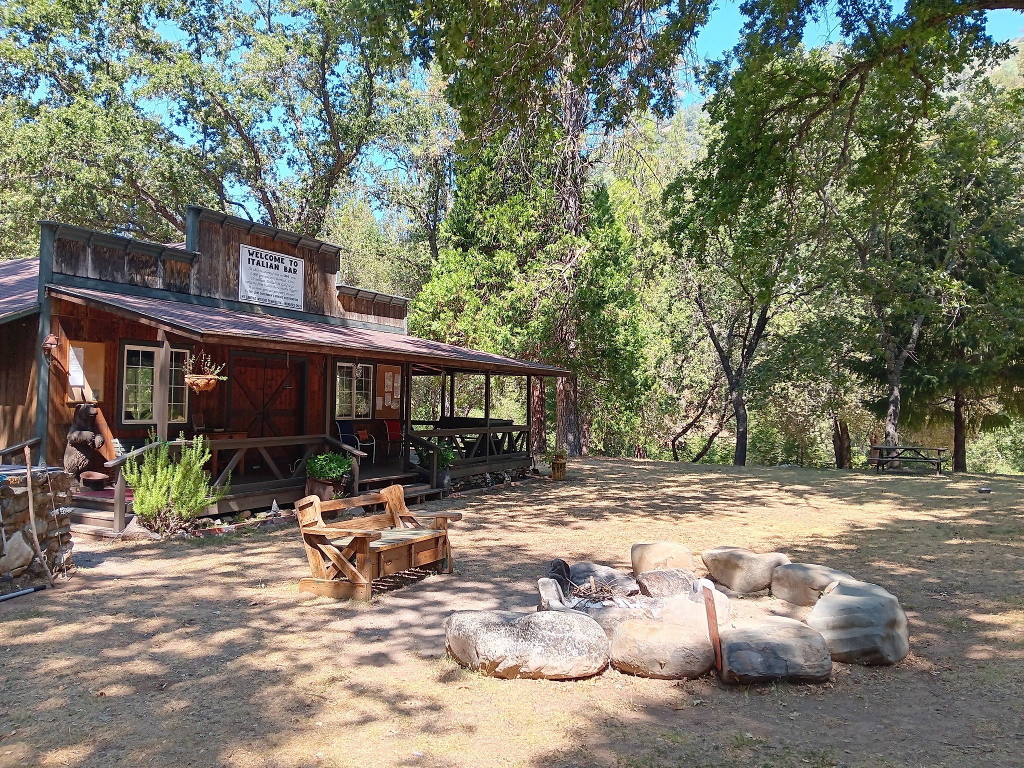 Clubhouse & fire pit